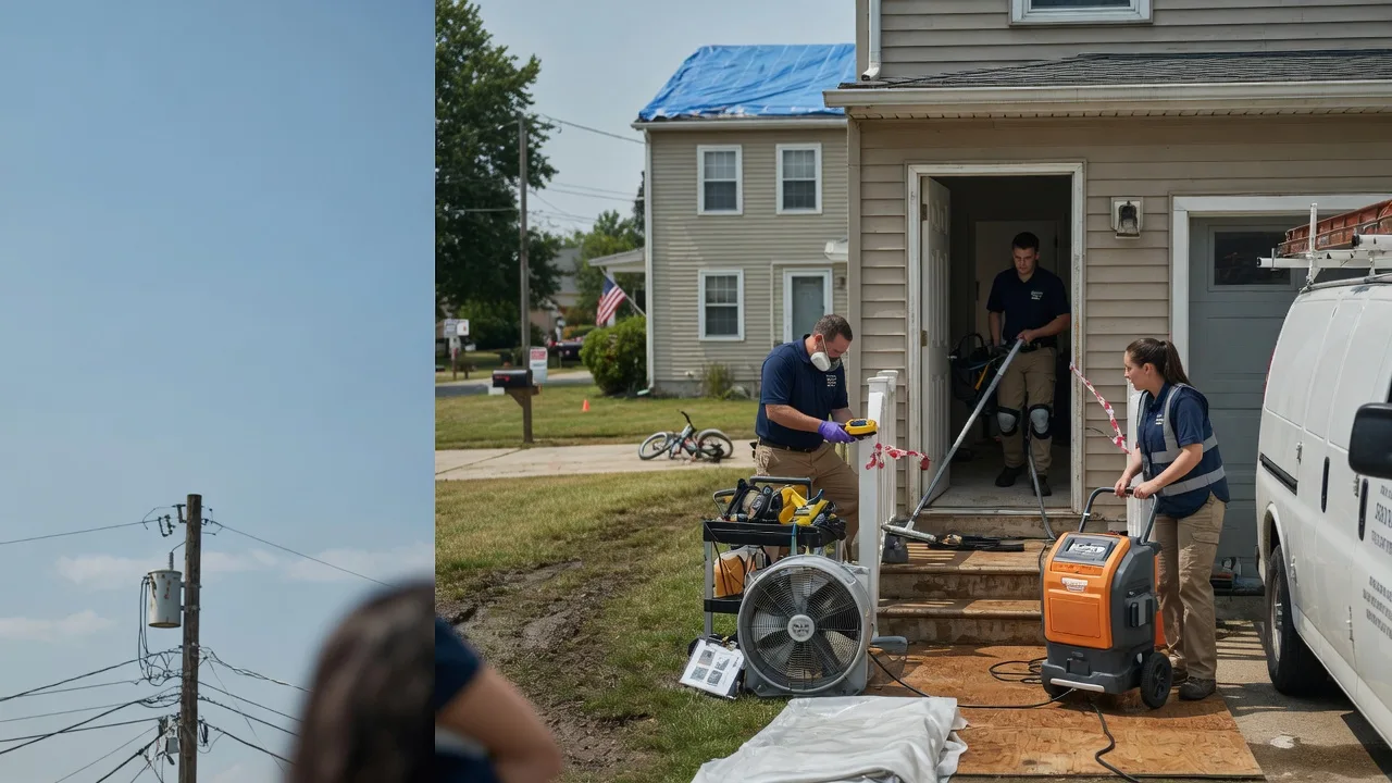 Water Damage Repair in Wall, SD near me